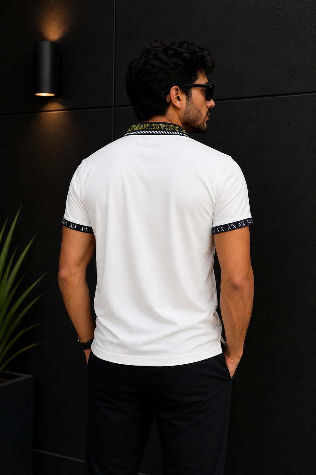Men's White Premium Polo T-Shirt